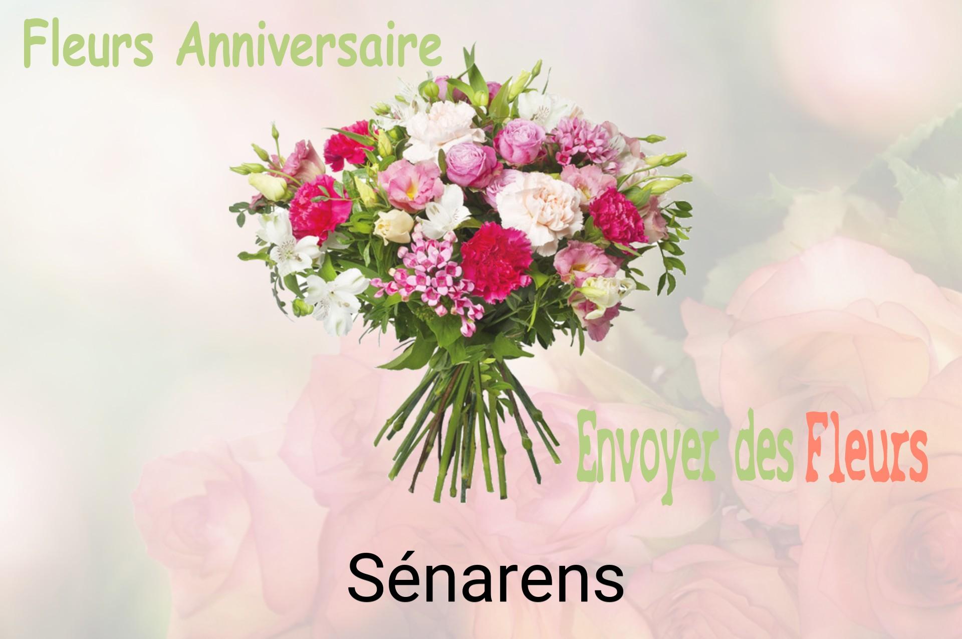 Bouquet de fleurs d’anniversaire livré à Sénarens